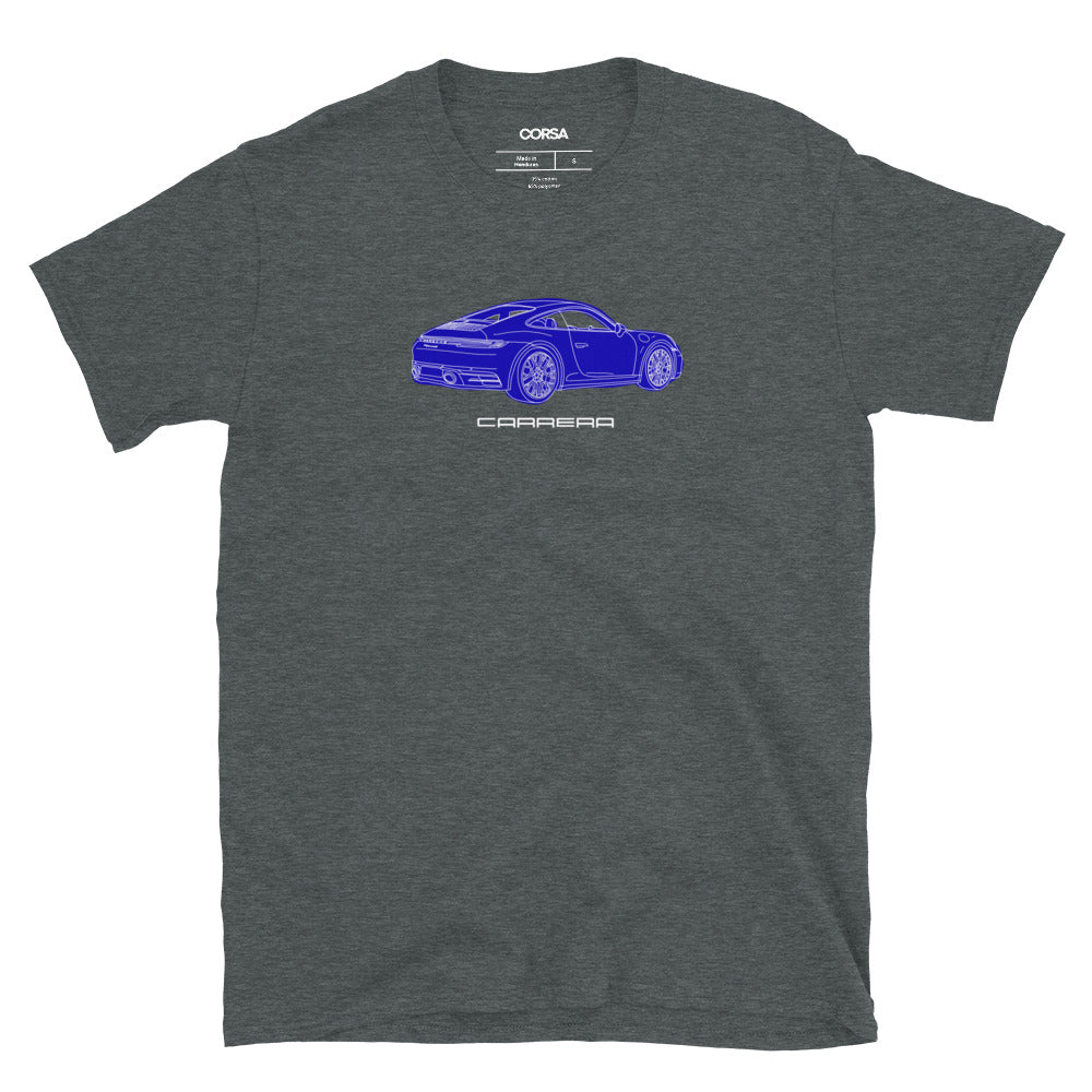 PORSCHE 992 911 CARRERA ART CAR MEN'S T-SHIRT
